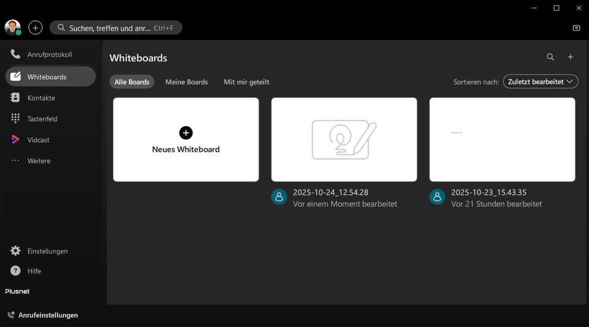 Webex Whiteboard Screenshot